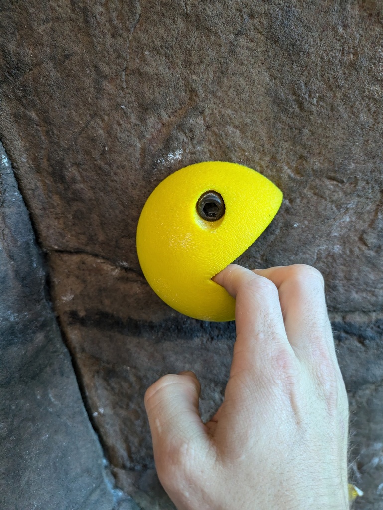 Pac Man Climbing Hold